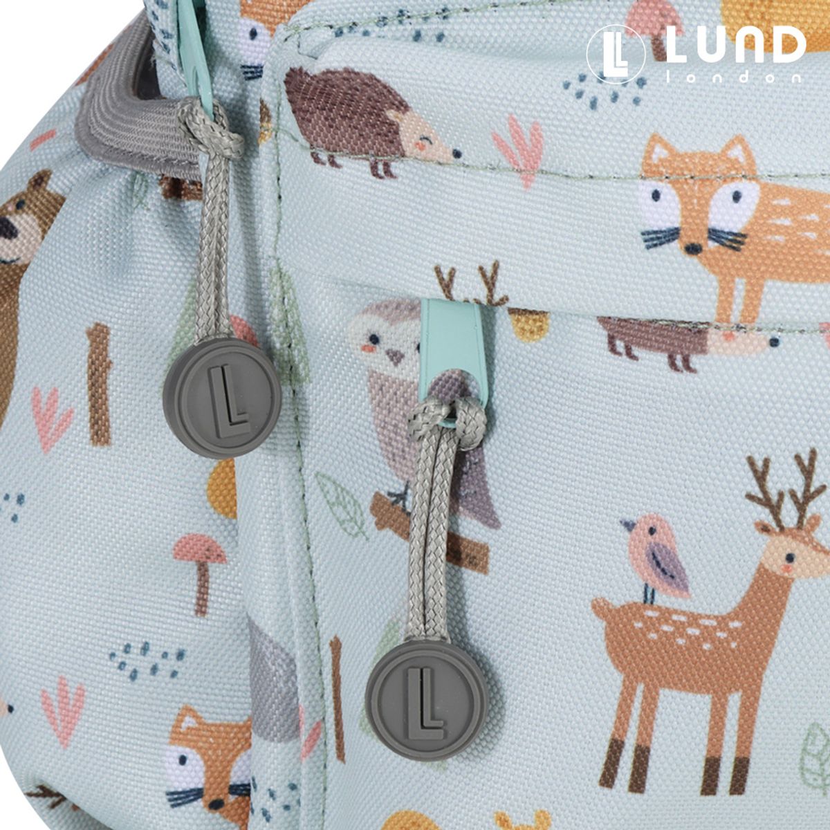 룬드런던(LUNDLONDON) 리틀룬드 키즈 백팩 우드랜드