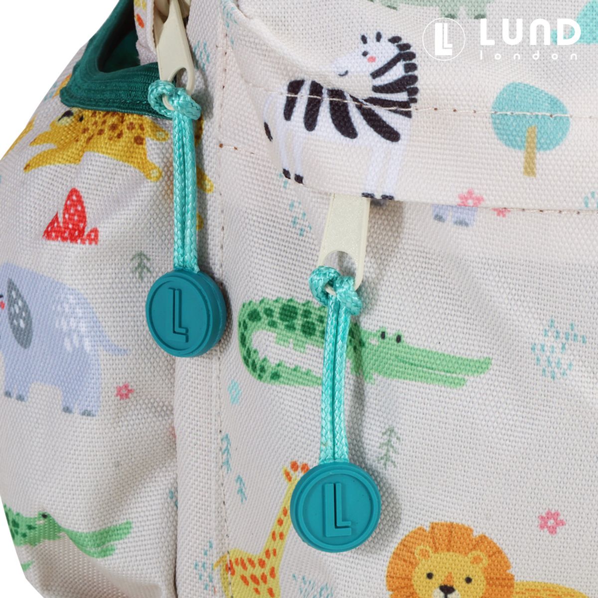 룬드런던(LUNDLONDON) 리틀룬드 키즈 백팩 사파리