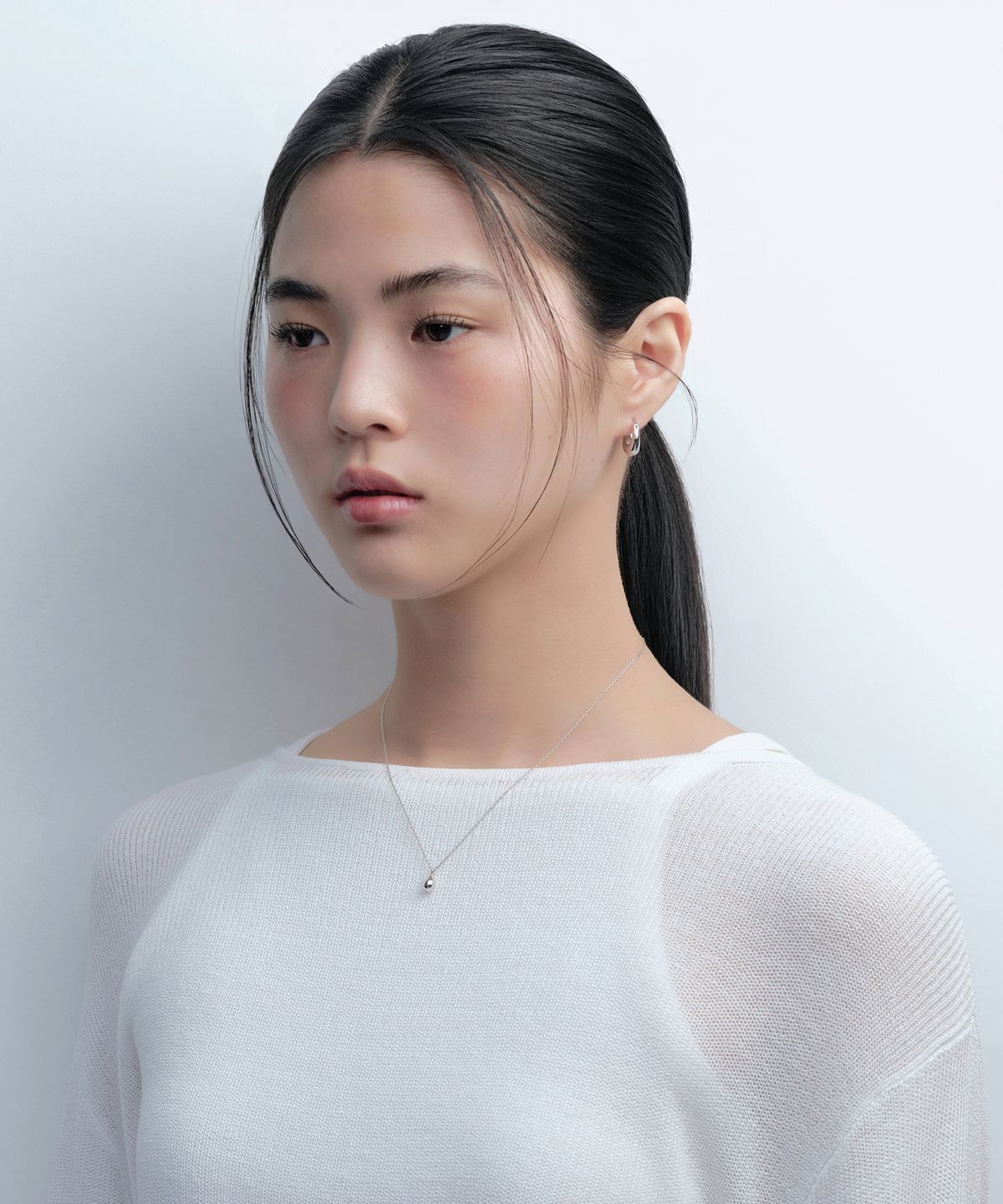무신사 스탠다드 우먼(MUSINSA STANDARD WOMAN) 우먼즈 워터 드롭 네크리스 [실버]