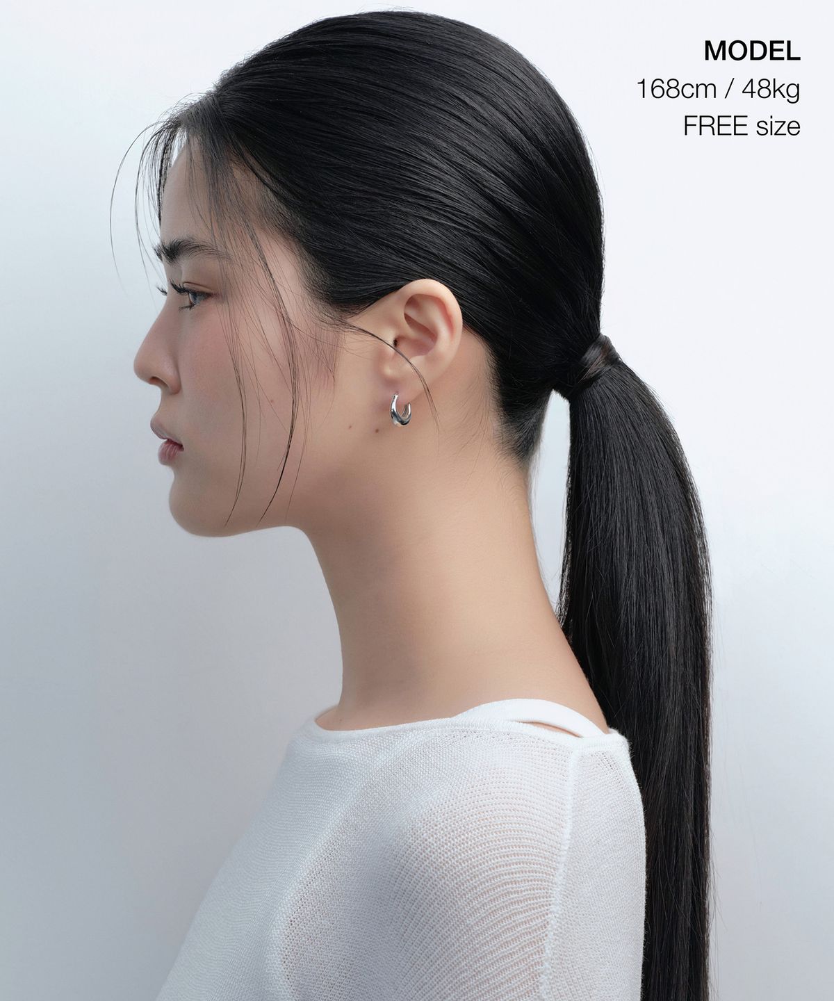 무신사 스탠다드 우먼(MUSINSA STANDARD WOMAN) 우먼즈 볼륨 후프 이어링
