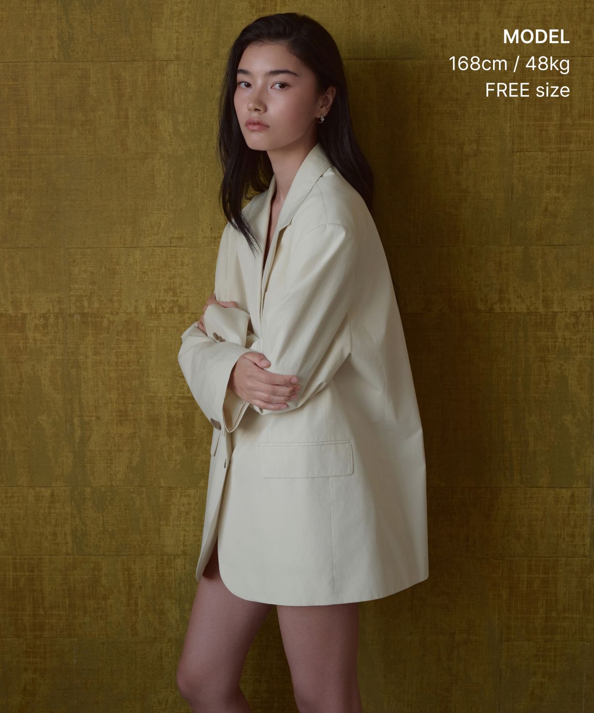 무신사 스탠다드 우먼(MUSINSA STANDARD WOMAN) 우먼즈 노트 후프 이어링