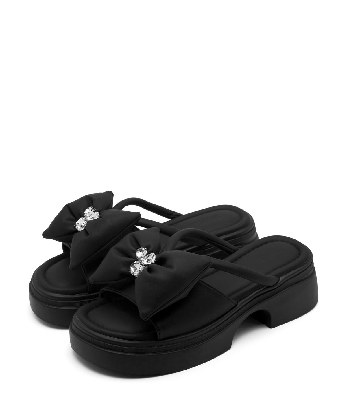 스퍼(SPUR) Roa Big Bow Softly 플랫폼 샌들 5cm -VS9055 (2color)