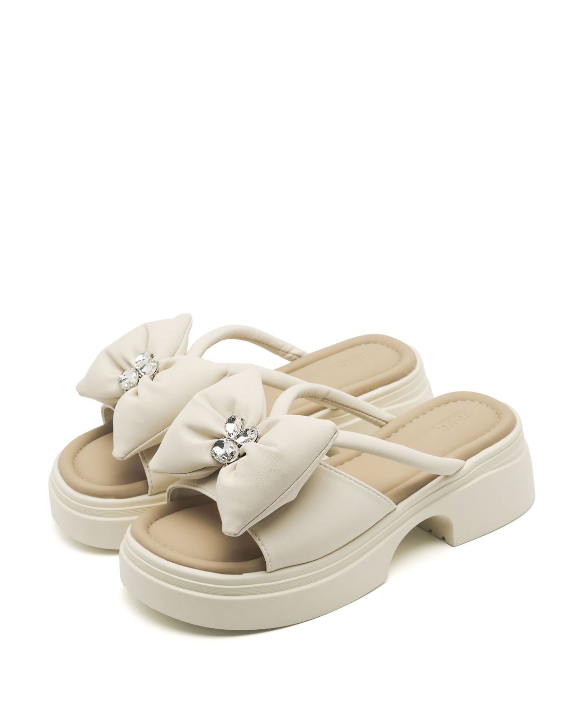 스퍼(SPUR) Roa Big Bow Softly 플랫폼 샌들 5cm -VS9055 (2color)
