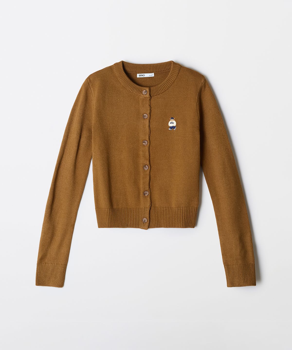 스파오(SPAO) (우디) 크롭 카디건_SPCKF49G50