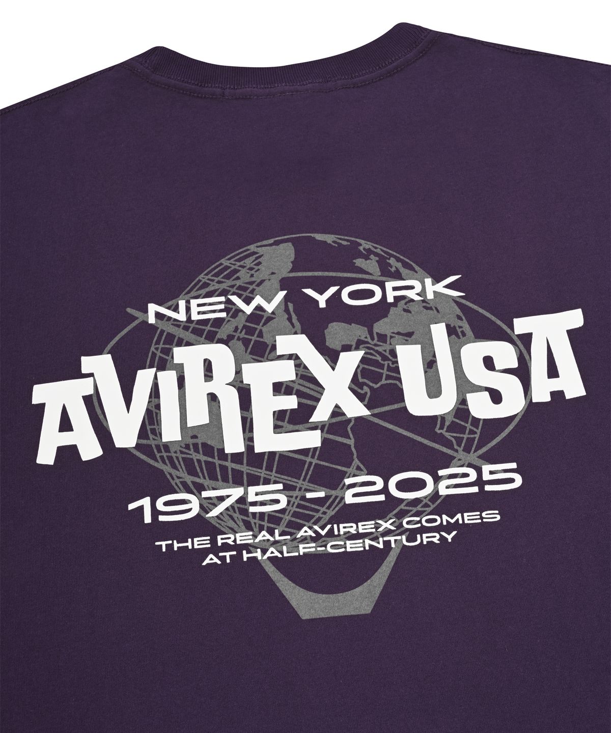 아비렉스(AVIREX) AVIREX USA 프린트 티셔츠 / 7835234002 퍼플
