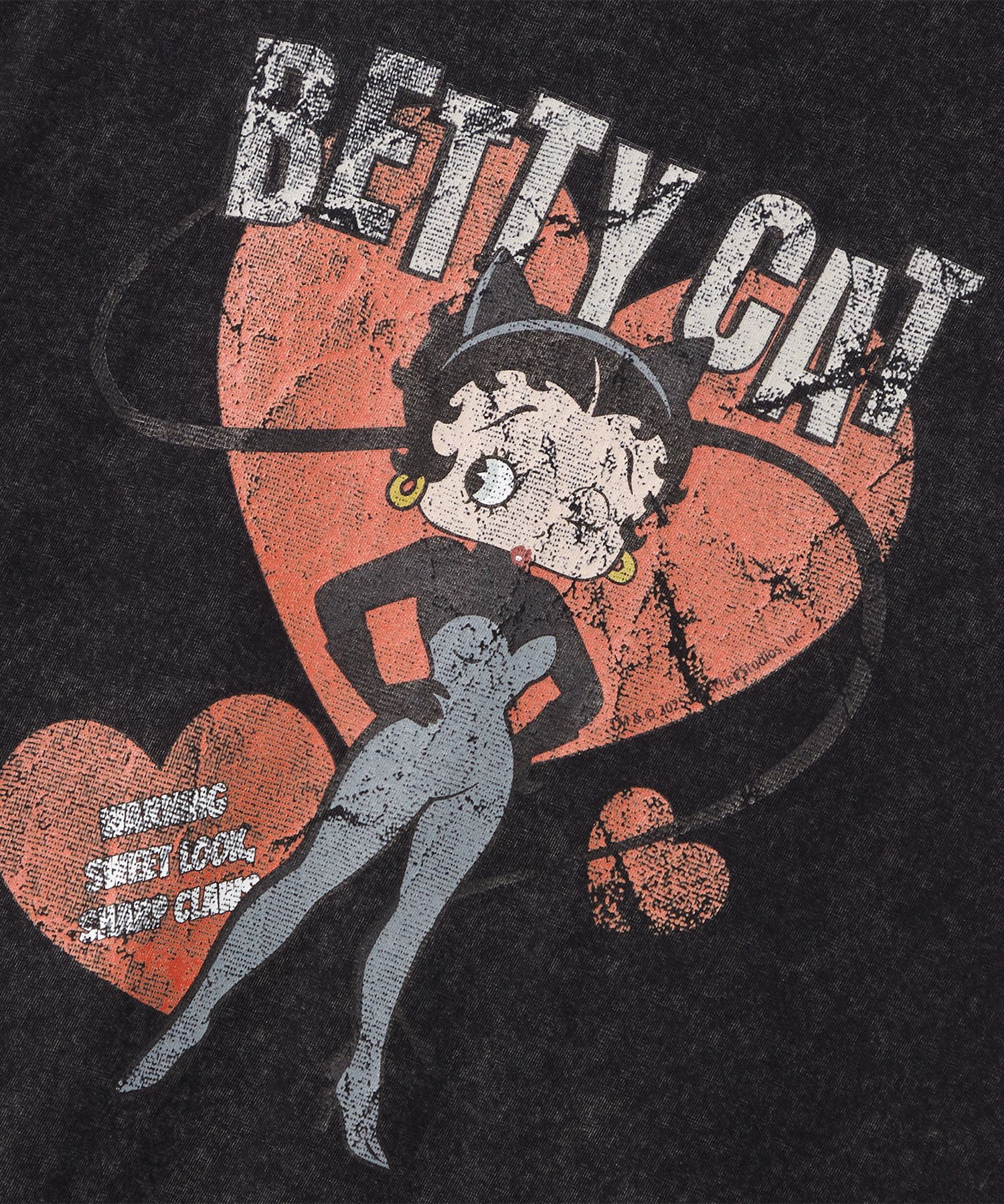 MUSINSA | ULKIN CANVAS Betty Boop Bettycat Overfit T