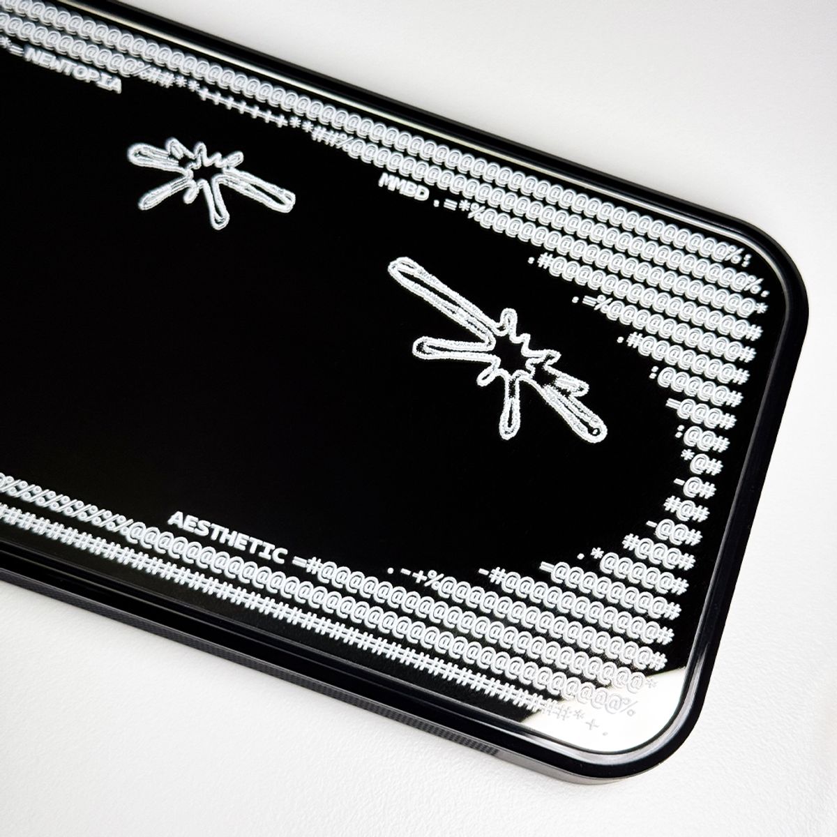 메모리즈바운더리(MEMORIESBOUNDARY) NTA Bound Life_ASCII CORE_001 Bumper Mirror Phone Case (MagSafe)
