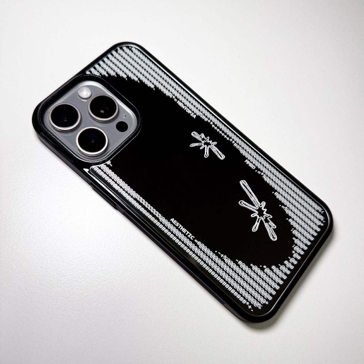메모리즈바운더리(MEMORIESBOUNDARY) NTA Bound Life_ASCII CORE_001 Bumper Mirror Phone Case (MagSafe)