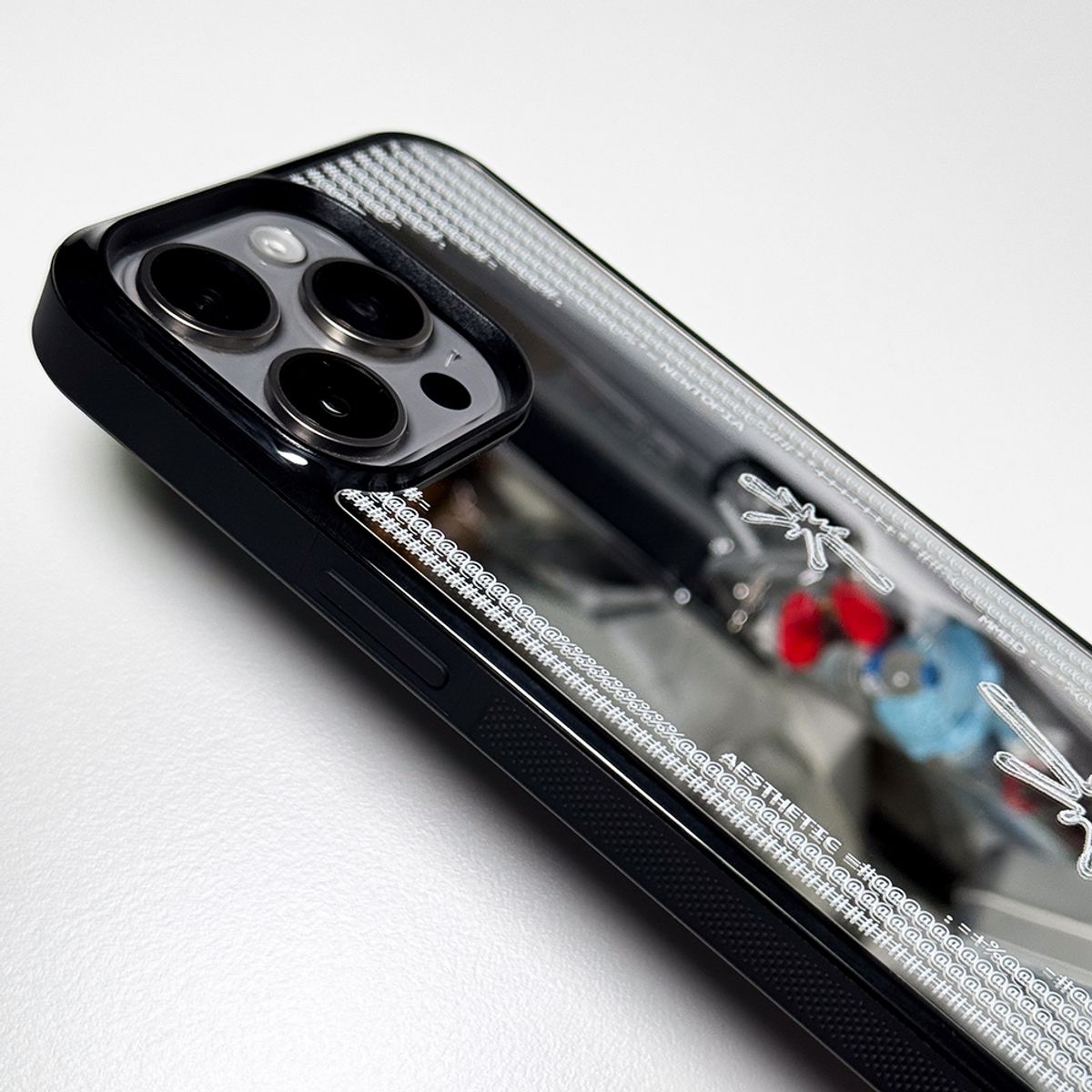 메모리즈바운더리(MEMORIESBOUNDARY) NTA Bound Life_ASCII CORE_001 Bumper Mirror Phone Case (MagSafe)