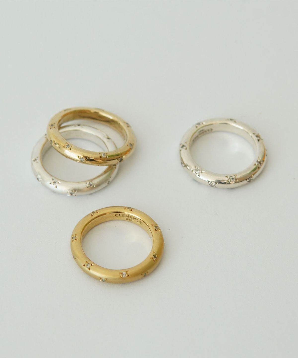 클레멍스 주얼리(CLEMENCE JEWELRY) 플뢰르 링 01_골드