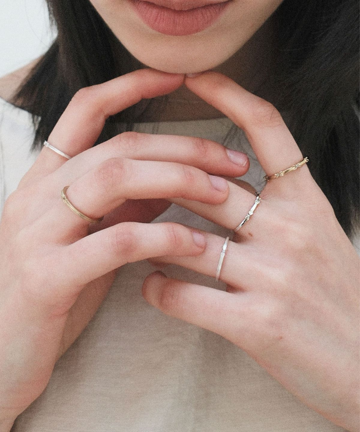 클레멍스 주얼리(CLEMENCE JEWELRY) 플뢰르 링 02_골드