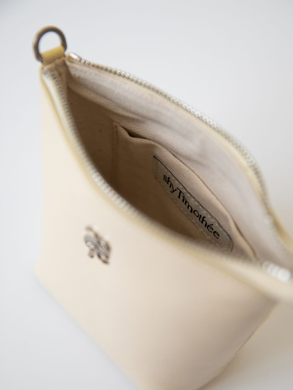 샤이티모시(SHYTIMOTHEE) leather mignon bag_butter