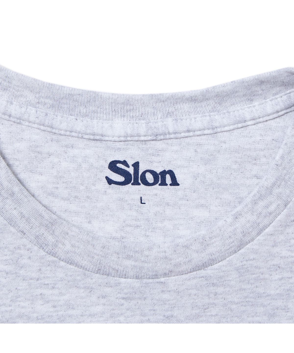 슬론(SLON) 슬론 미소 마스터 포켓 반팔티셔츠 애쉬