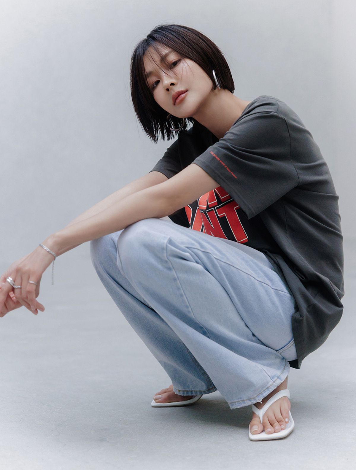 메무아(MEMUA) 스터닝 라이트 아이스 데님