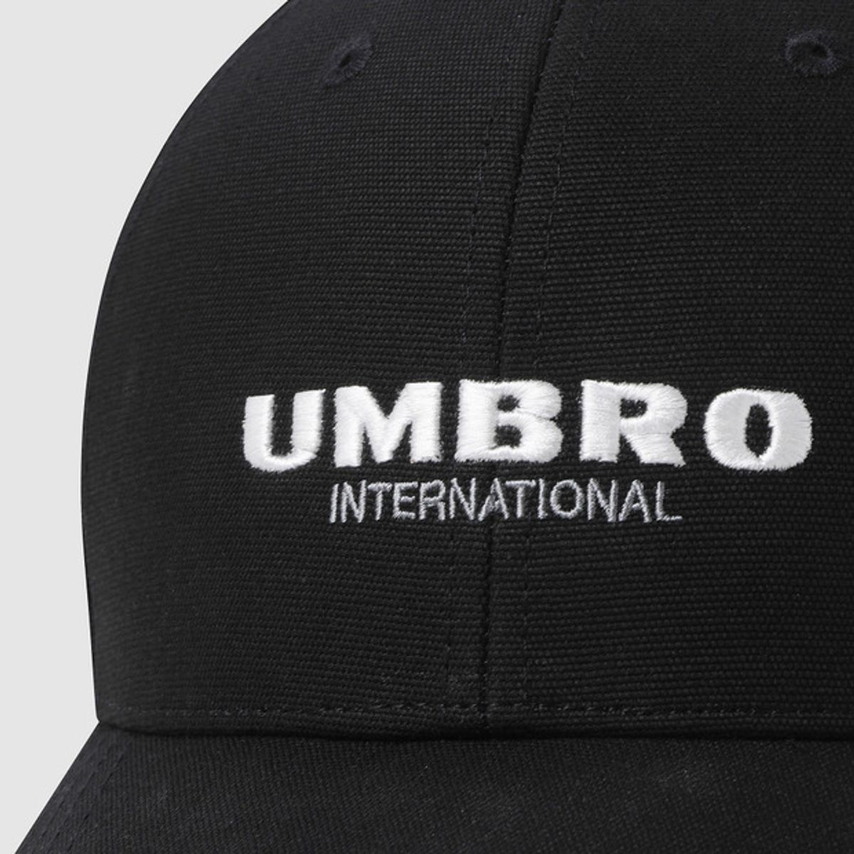 엄브로(UMBRO) 에센셜 하드 볼캡 블랙(UQ323CCP96)