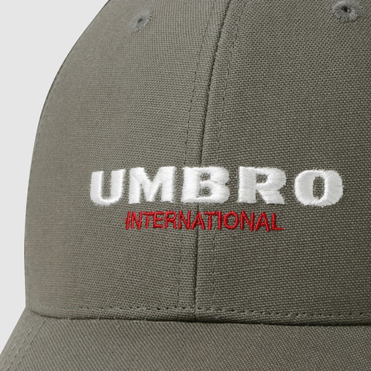 엄브로(UMBRO) 에센셜 하드 볼캡 카키(UQ323CCP96)