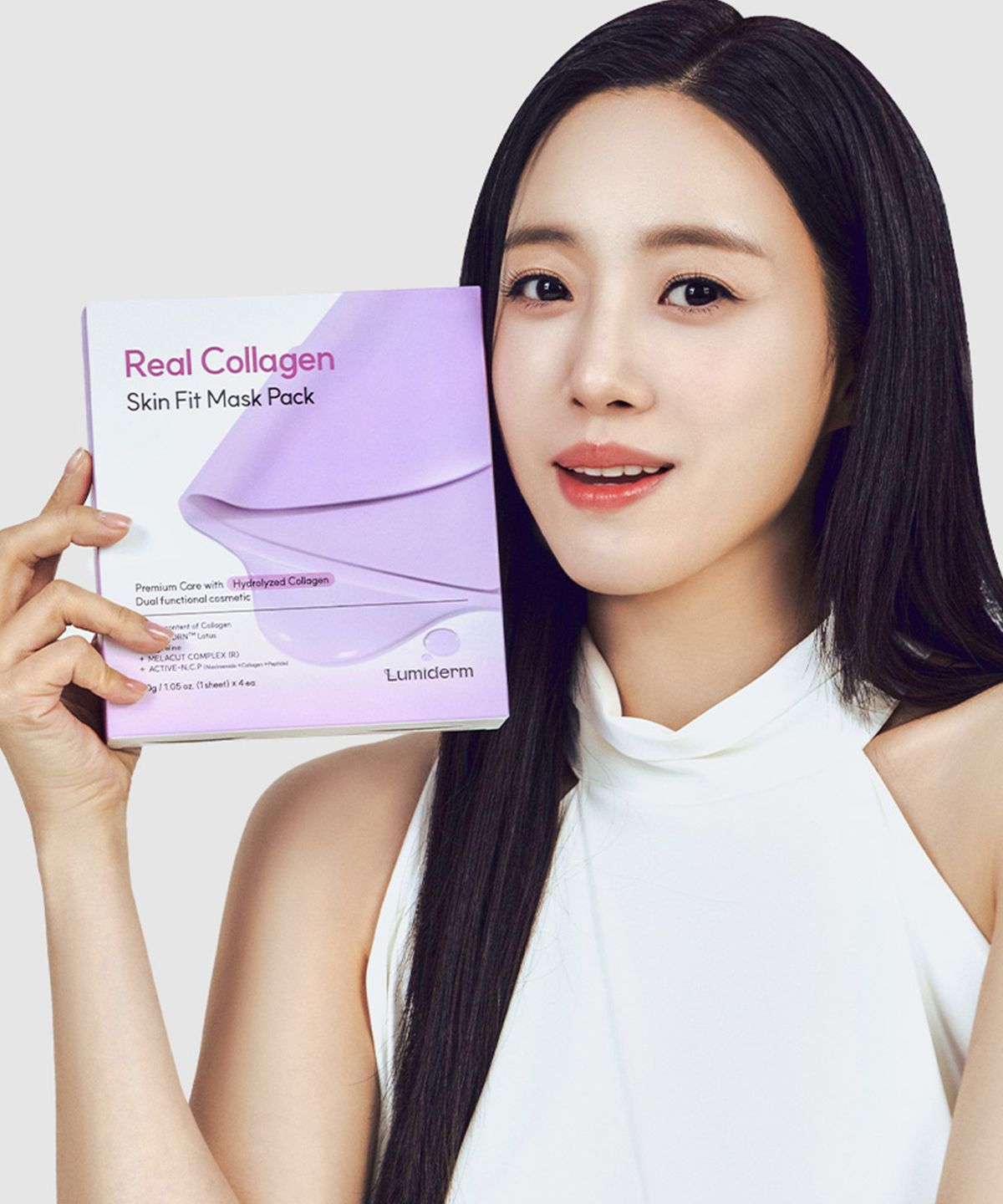 루미덤(LUMIDERM) 리얼 콜라겐 스킨핏 마스크팩 세트  (30g*4ea)
