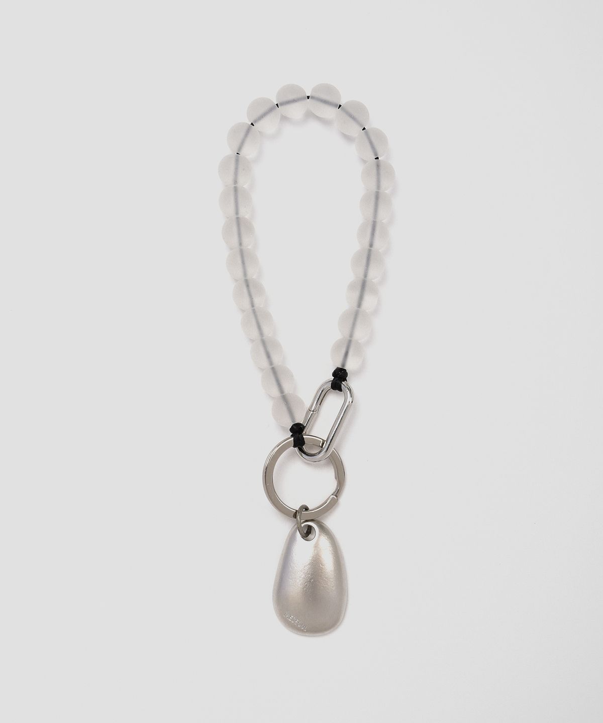 태서울(TAESEOUL) Pebble clear charm (White)