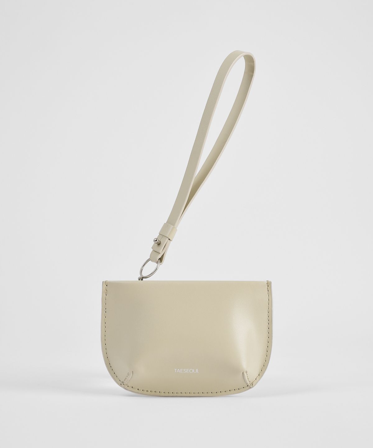 태서울(TAESEOUL) Pebble card wallet (Beige)