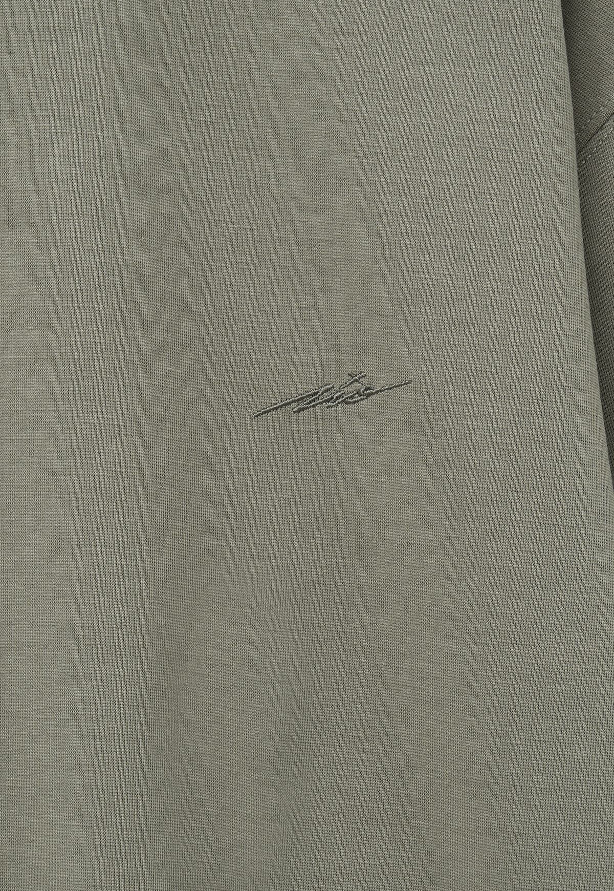 지오송지오(ZIOSONGZIO) 타임리스 롱 슬리브 그레이 ZH5TS595GY