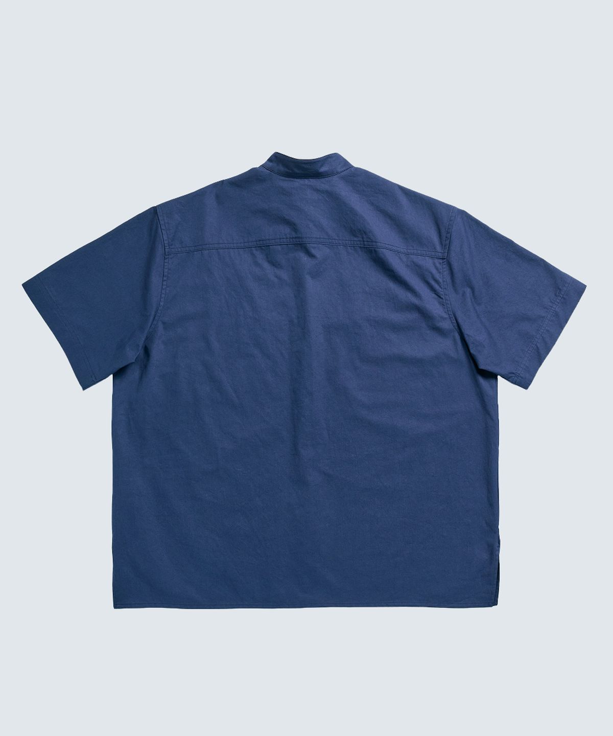 슬리피캣(SLEEPYCAT) (uni) Lazed over short sleeve cotton navy