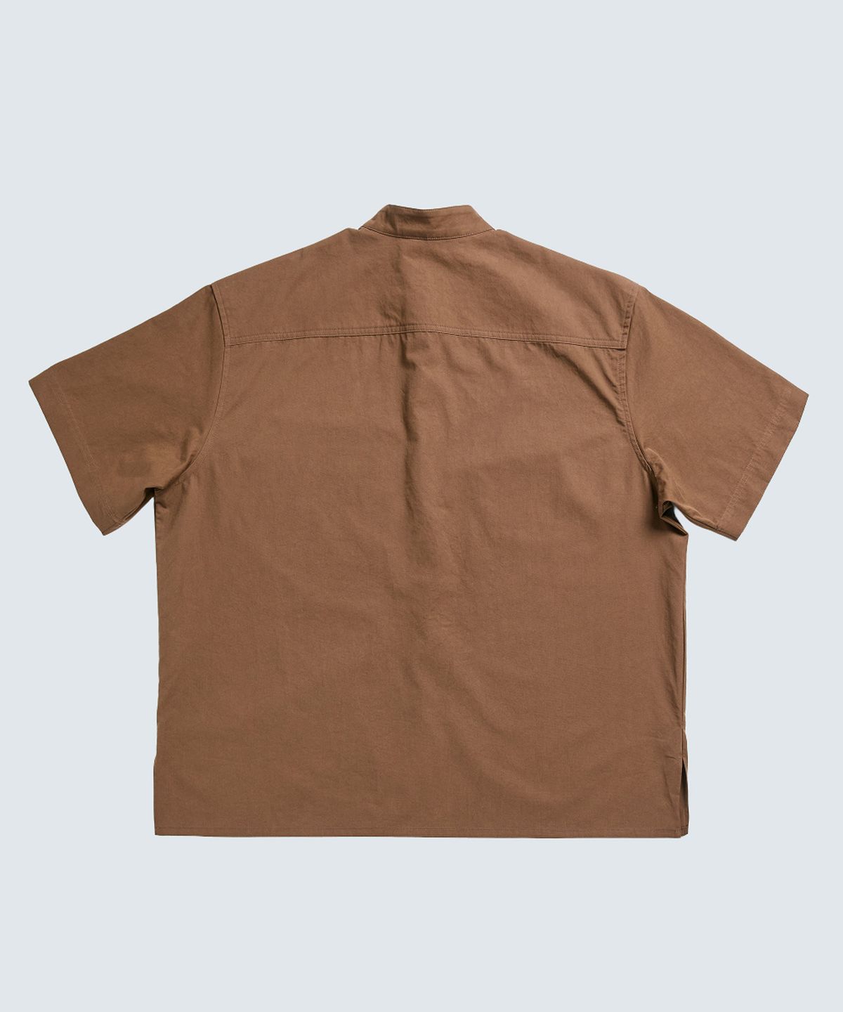 슬리피캣(SLEEPYCAT) (uni) Lazed over short sleeve cotton brown