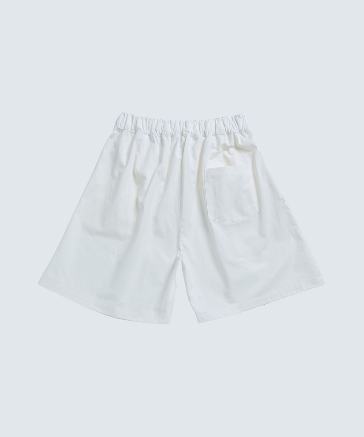 슬리피캣(SLEEPYCAT) (uni) Lazed short pants cotton white