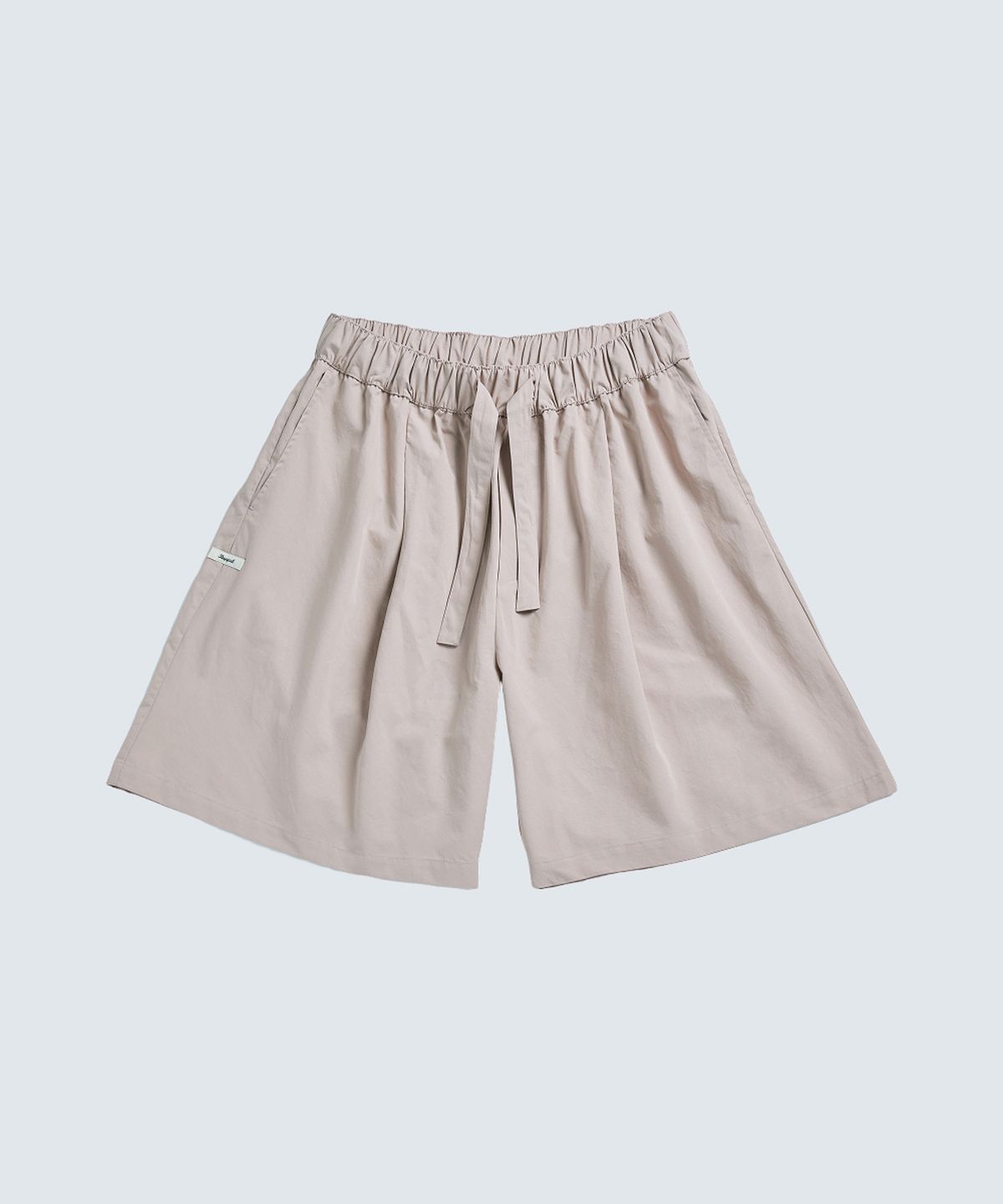 슬리피캣(SLEEPYCAT) (uni) Lazed short pants cotton g.beige