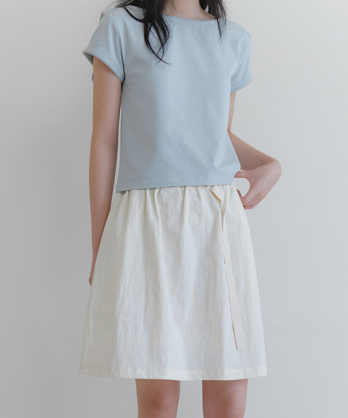 유라고(URAGO) Nylon belted banding skirt