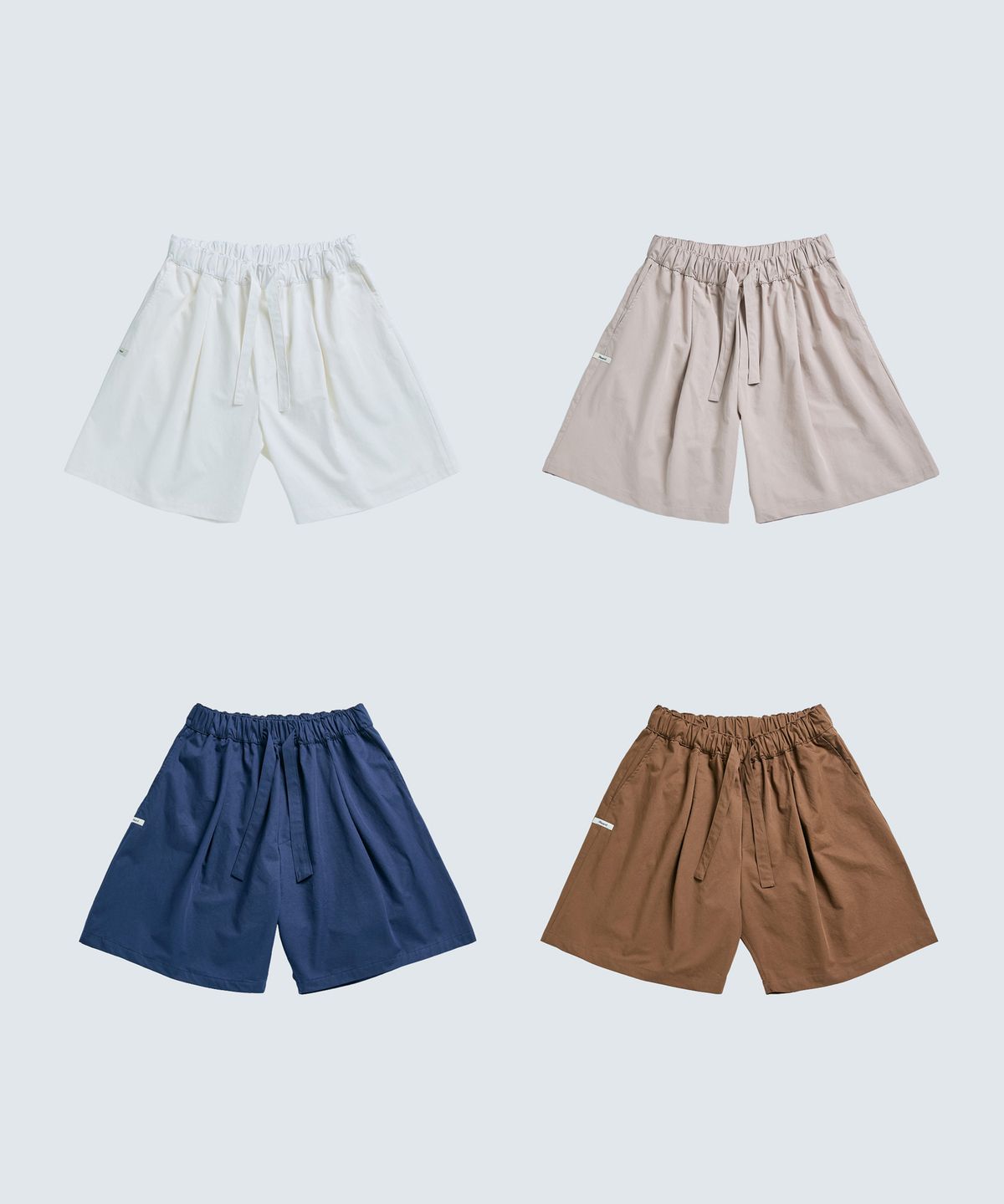 슬리피캣(SLEEPYCAT) [SET] (uni) Lazed over short sleeve & pants cotton (4color)