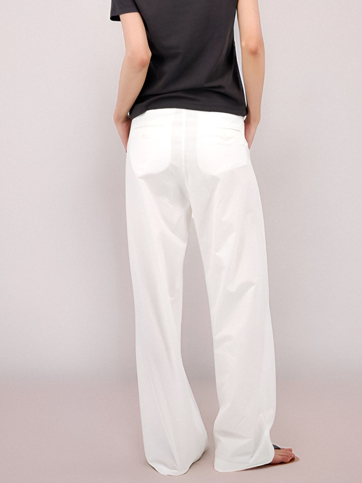 아쿠드(ACUD) Double Pintuck Slacks _White