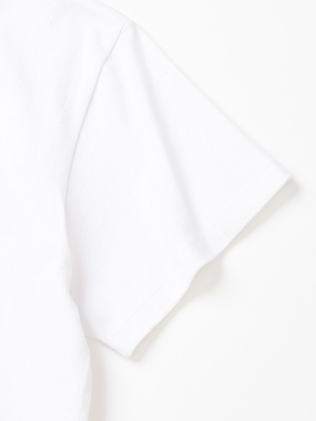 엑스오엑스(XOX) (우먼) 코튼 크롭 티셔츠 [WHITE]