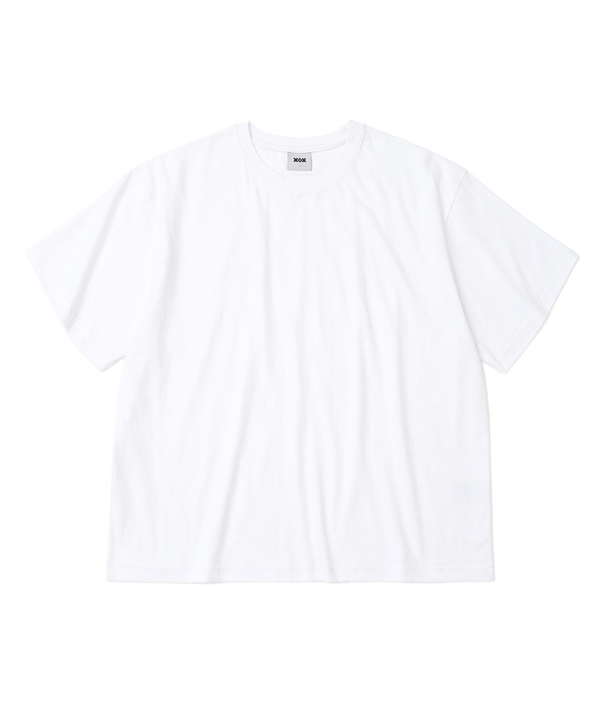 엑스오엑스(XOX) 코튼 크롭 티셔츠 [WHITE]