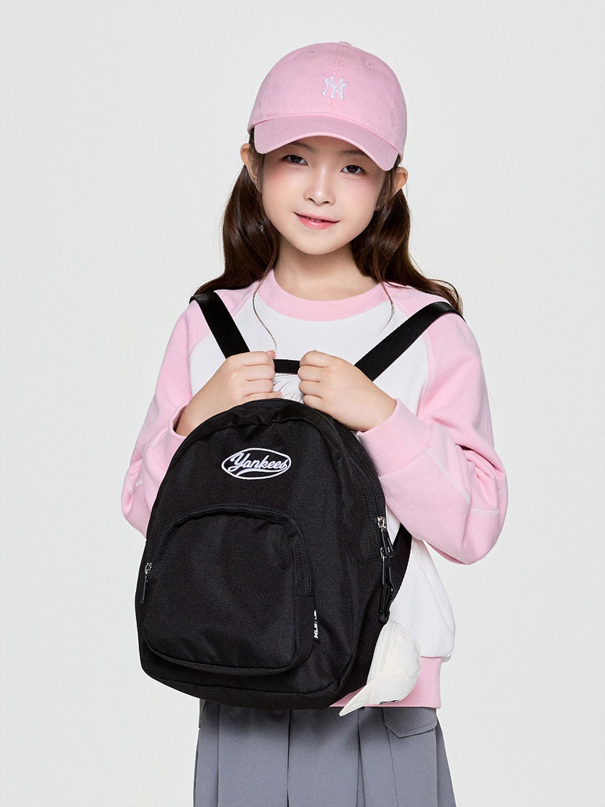 엠엘비 키즈(MLB KIDS) 루키 미니 백팩 NY (Black)