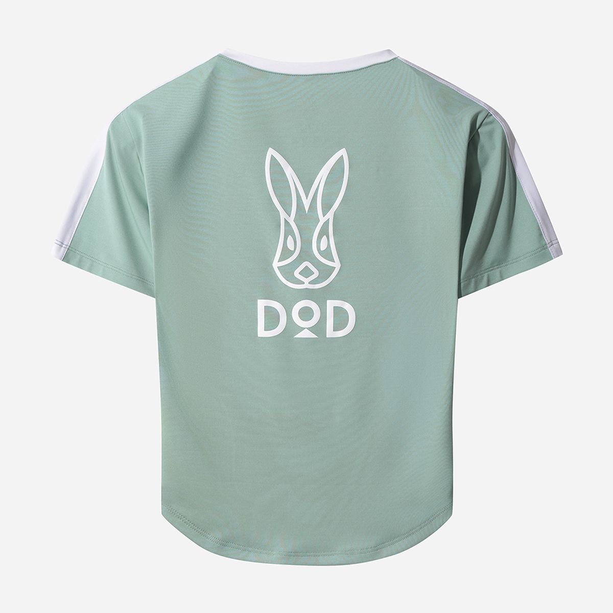 디오디(DOD) 워터블 링거 크롭 반팔 티셔츠 여자(MINT)