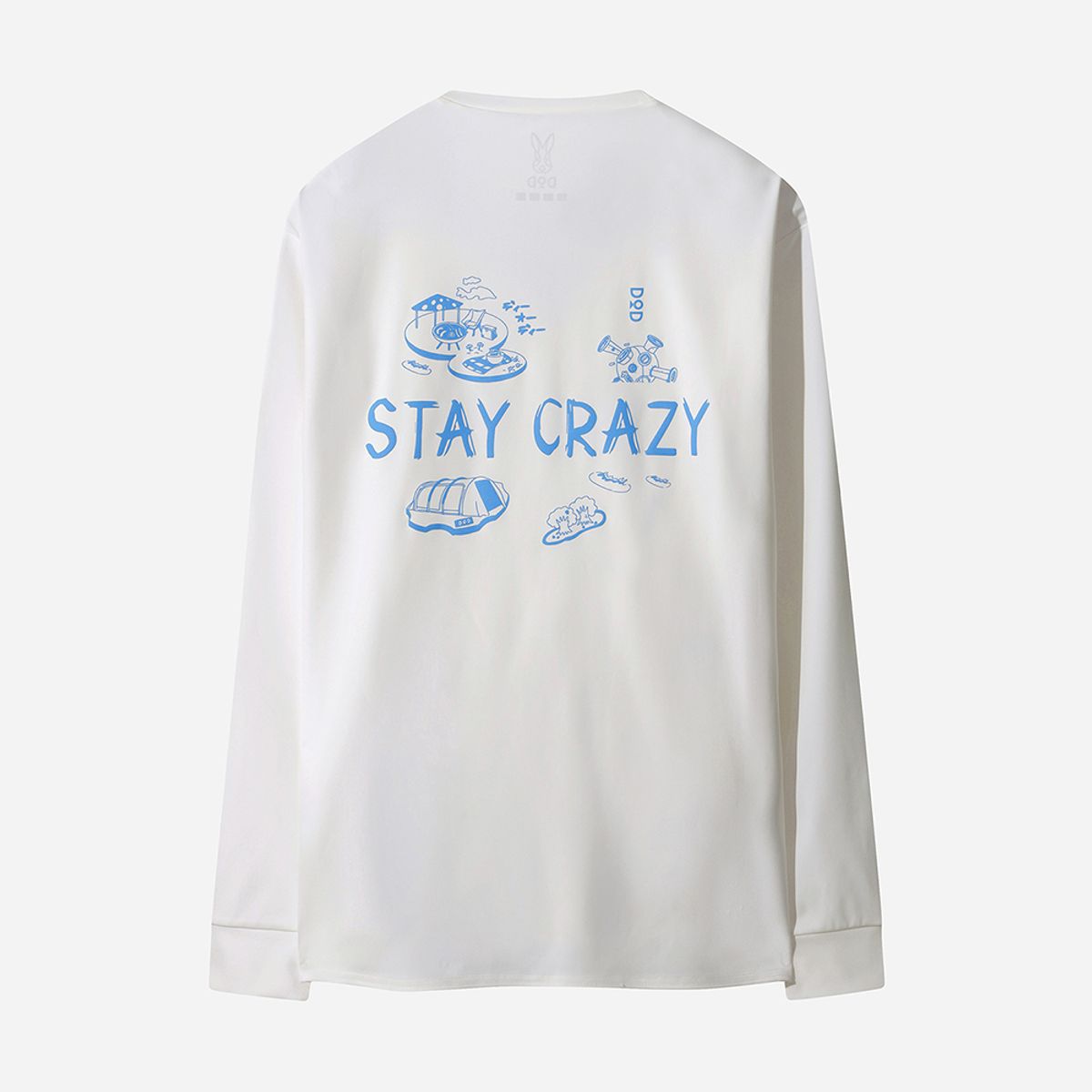 디오디(DOD) 워터블 스탠다드 긴팔 티셔츠(OFF WHITE 2)