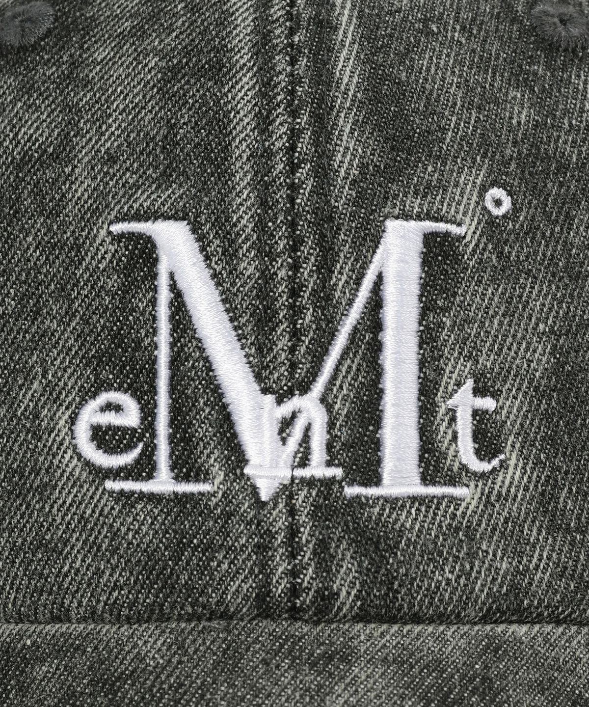 무센트(MUCENT) 시그니처 볼캡 (스톤 워싱 카키)