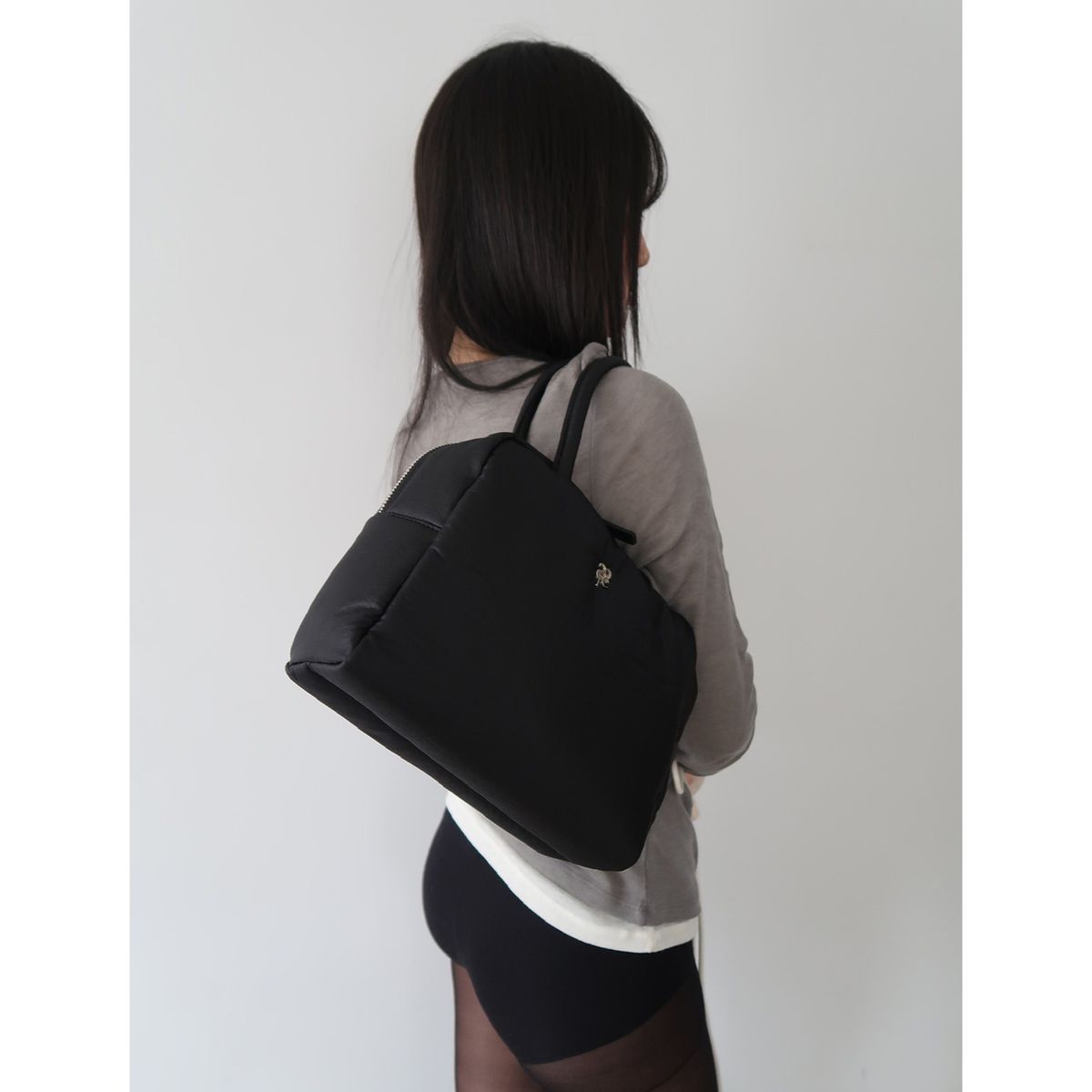샤이티모시(SHYTIMOTHEE) Toast Bag _black