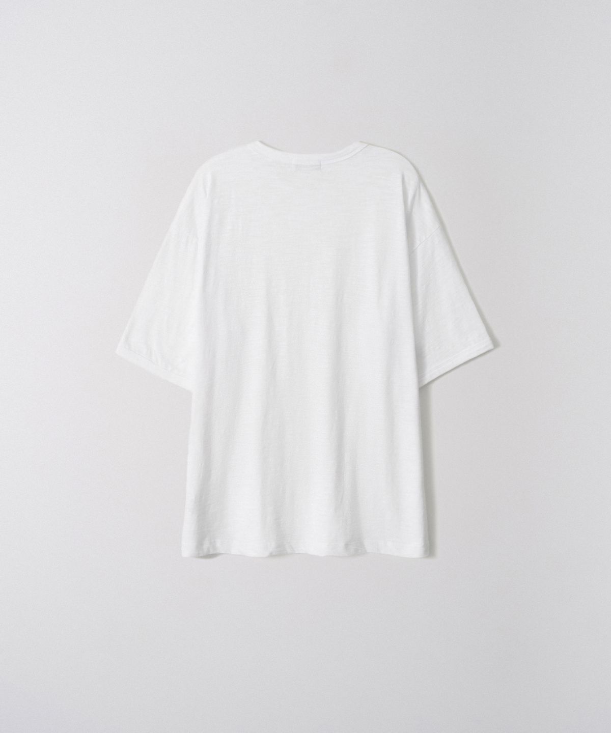 이지오(EZIO) Slub Round T-shirt_White