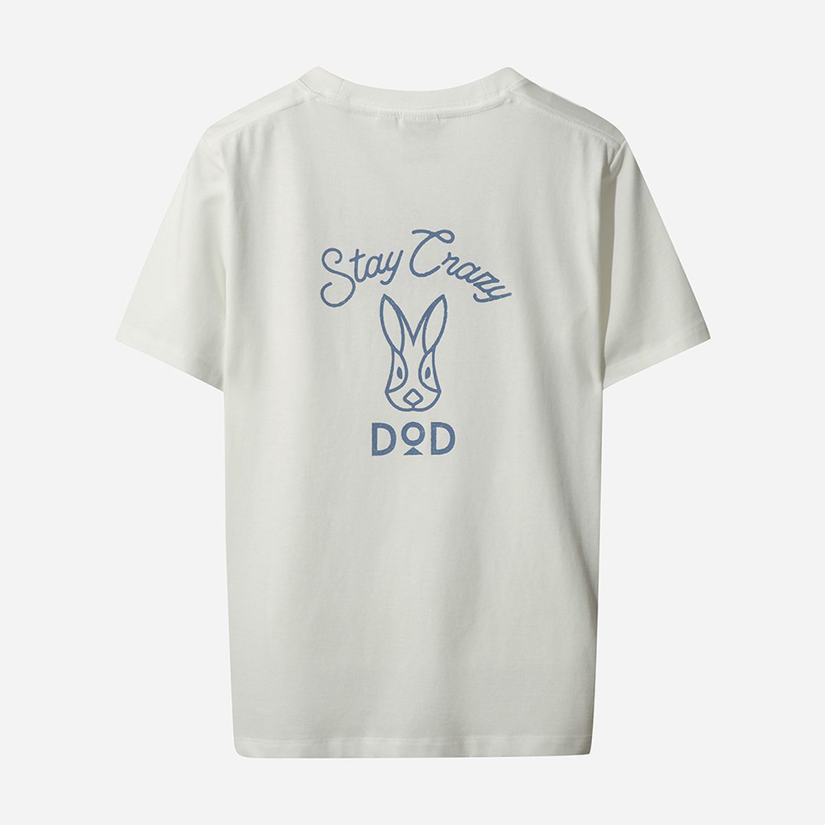 디오디(DOD) 스파이스업 라운드그래픽 반팔 티셔츠 여자(OFF WHITE 2)