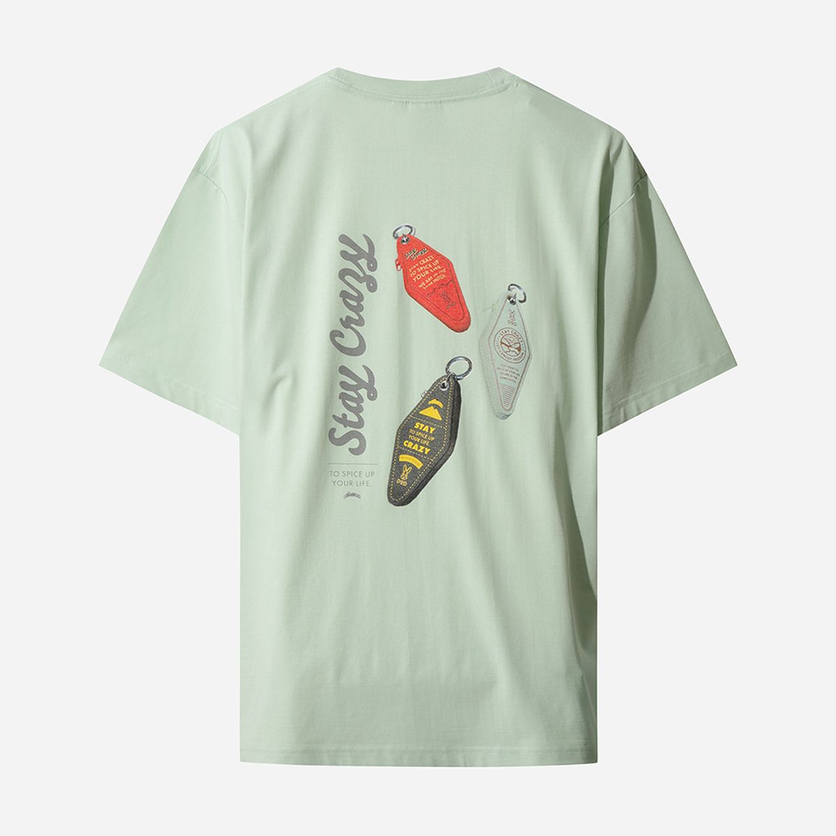 디오디(DOD) 스파이스업 빈티지 그래픽 반팔 티셔츠 남자(MINT)