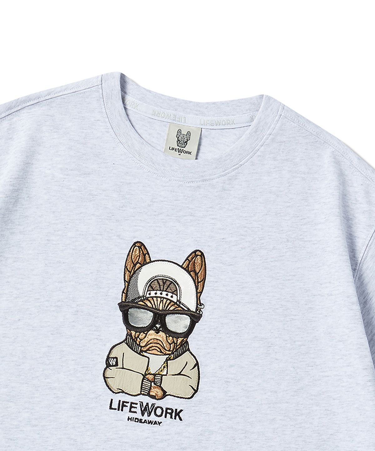 라이프워크 키즈(LIFEWORK KIDS) 키즈) 빅 힙독 반팔 티셔츠