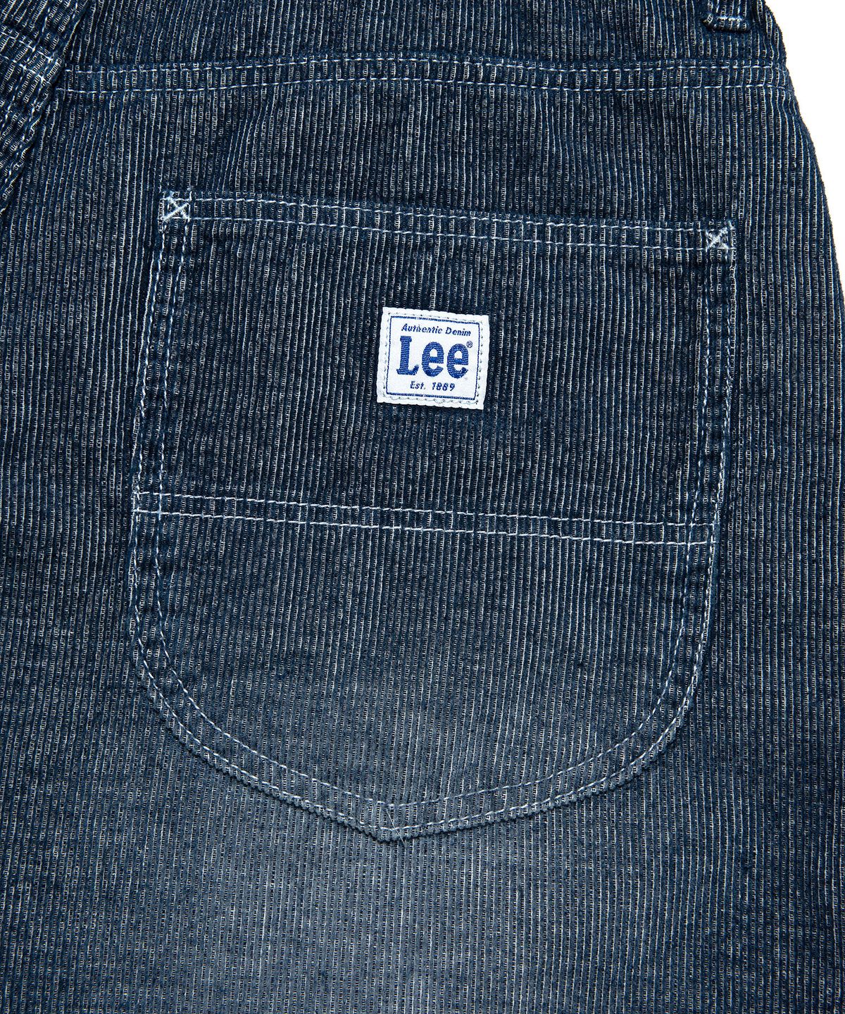 리(LEE) 코듀로이 페인터 버뮤다 팬츠 인디고 다크