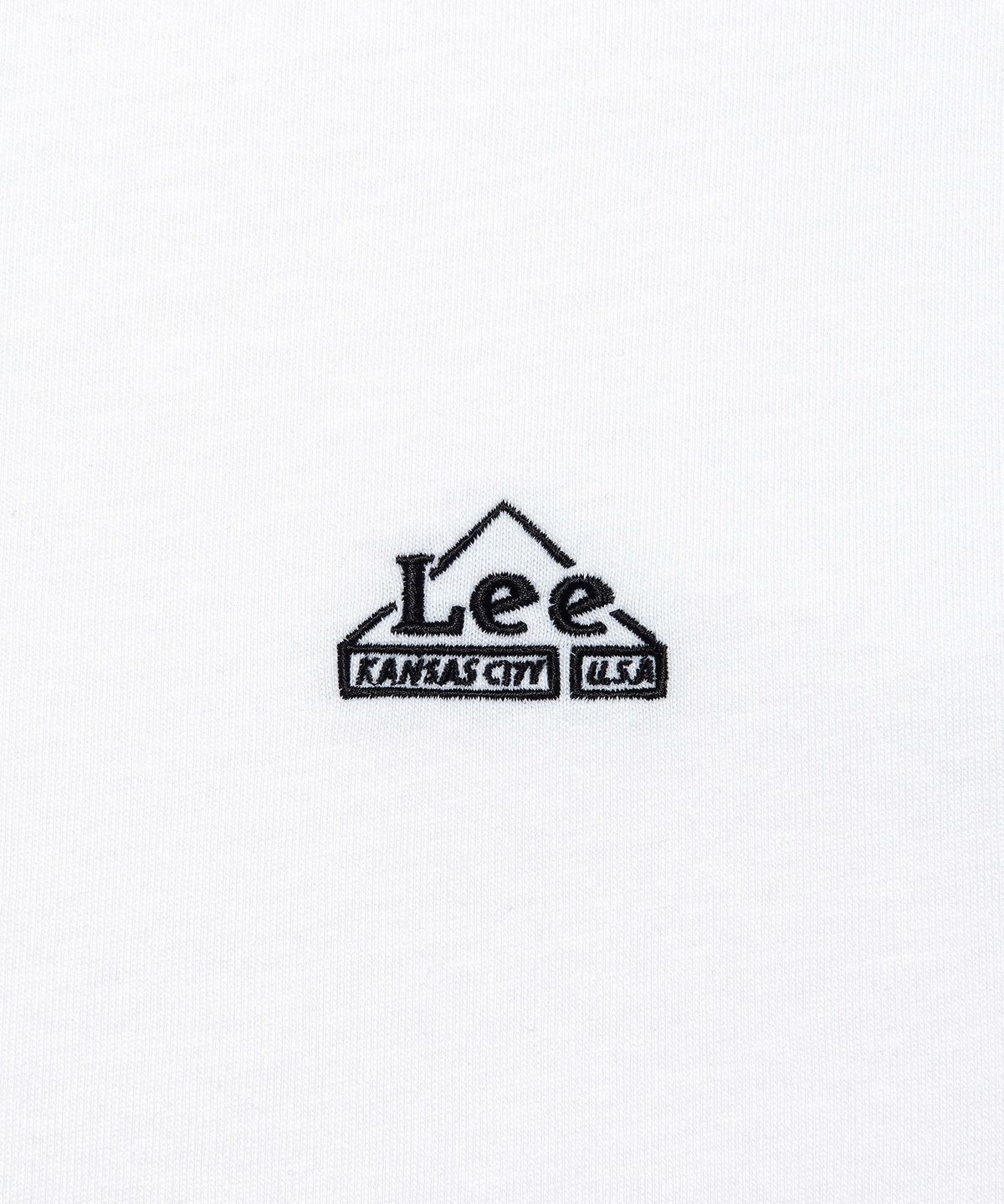 리(LEE) 베이직 긴팔 티셔츠 화이트