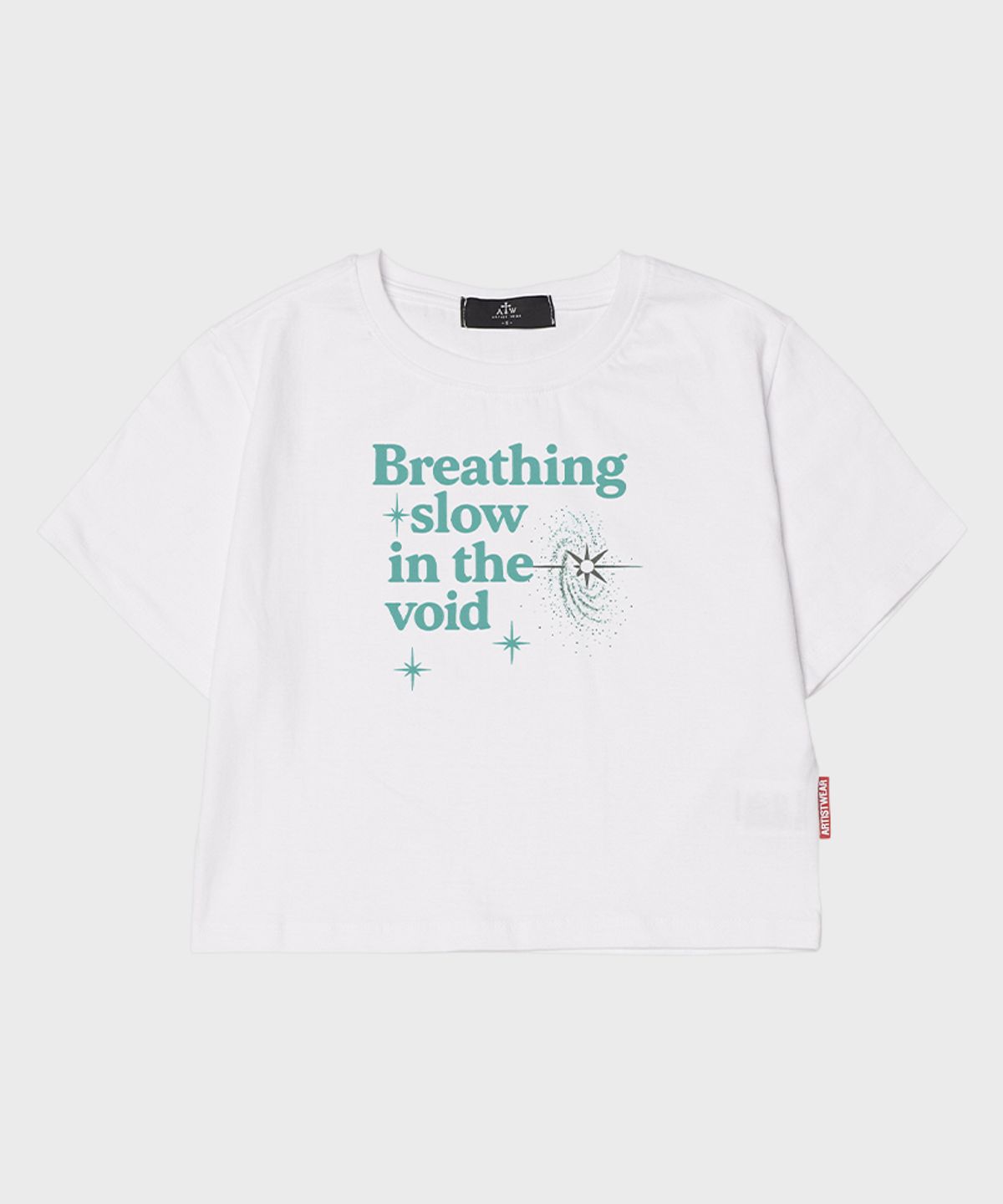 아티스트웨어(ARTISTWEAR) [ATW] 보이드라이트 크롭 반팔티