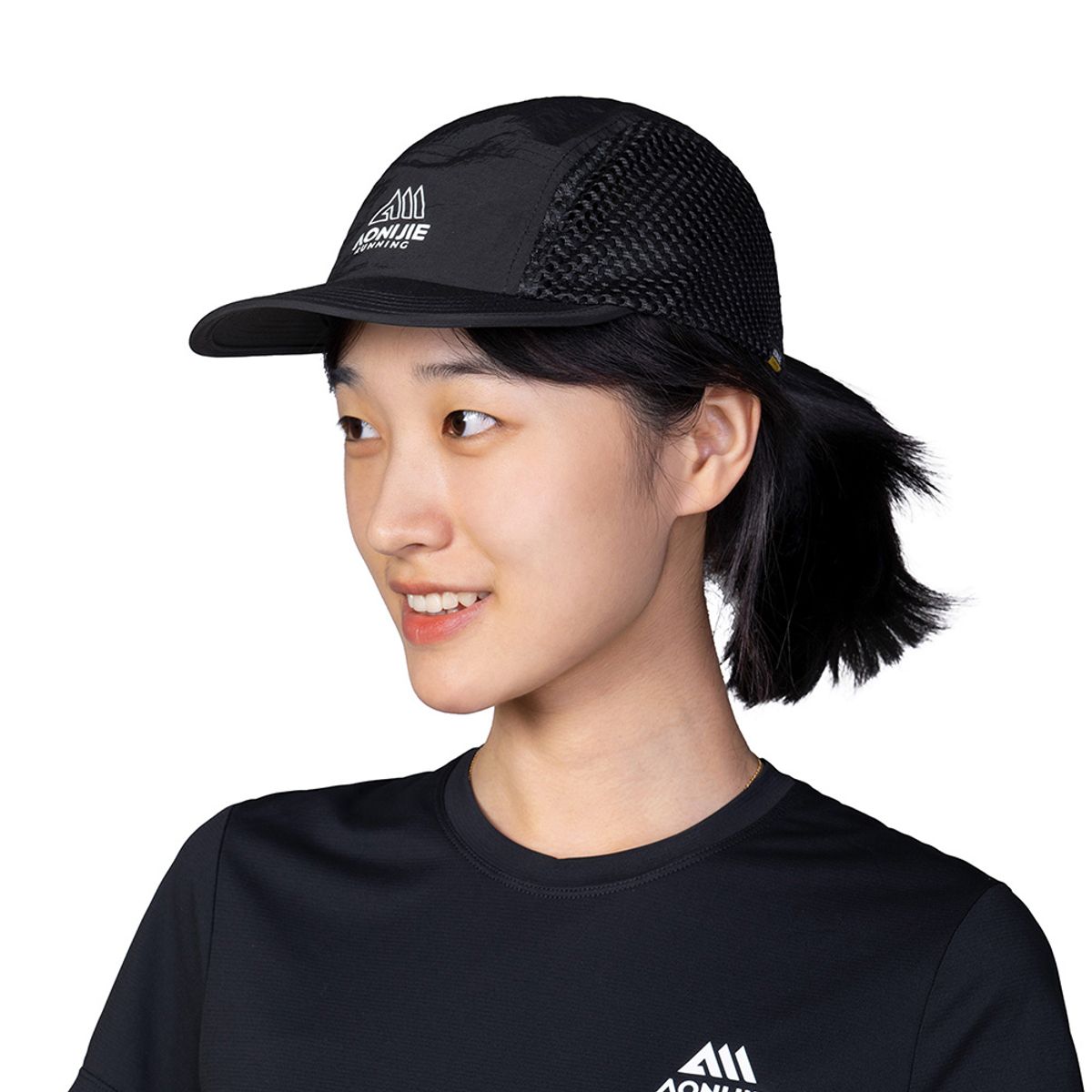 오니지(AONIJIE) 메쉬 러닝 캡 클레버 C35 블랙