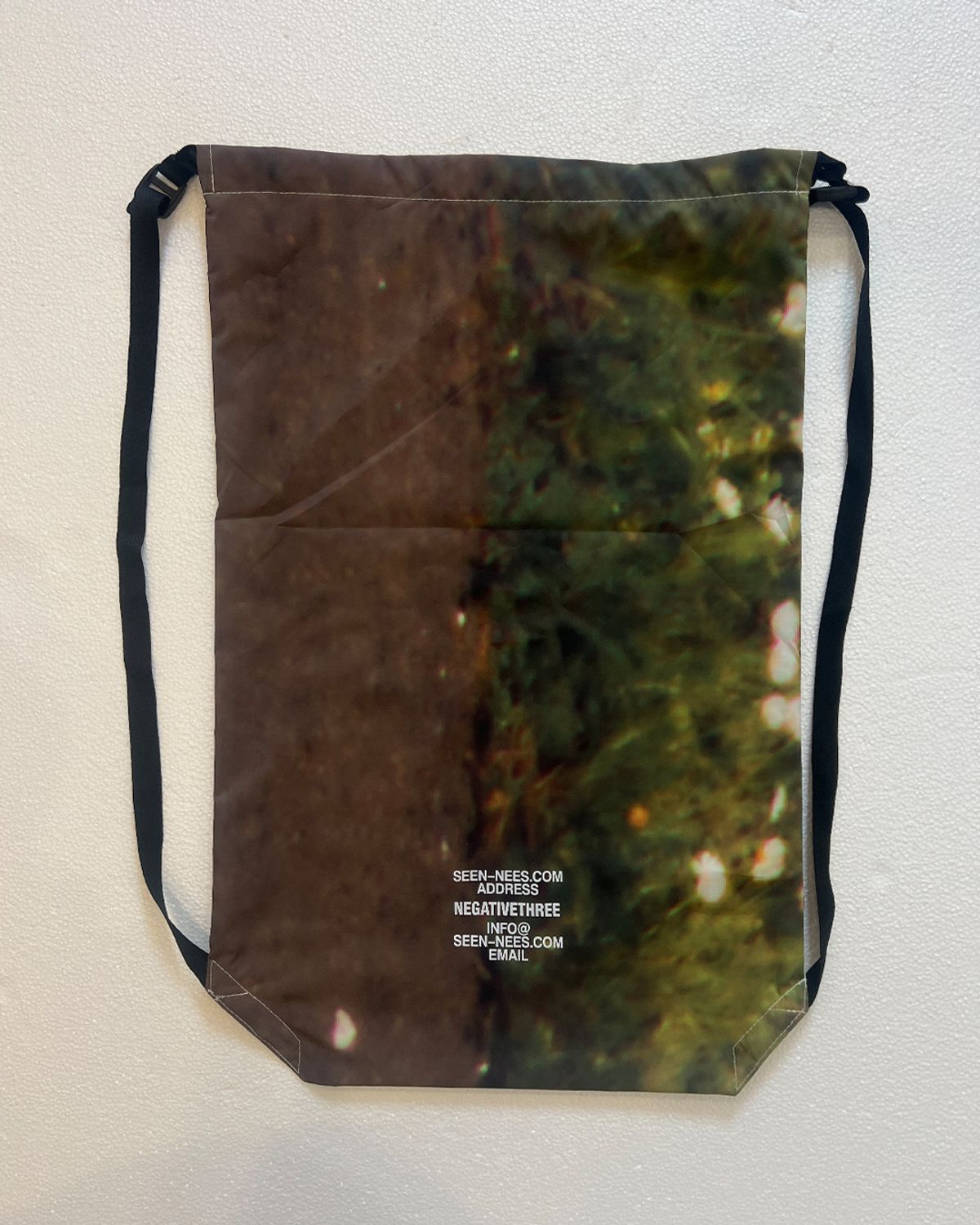 씬(SEEN) [X NEGATIVETHREE] Printing String Bag (Random)