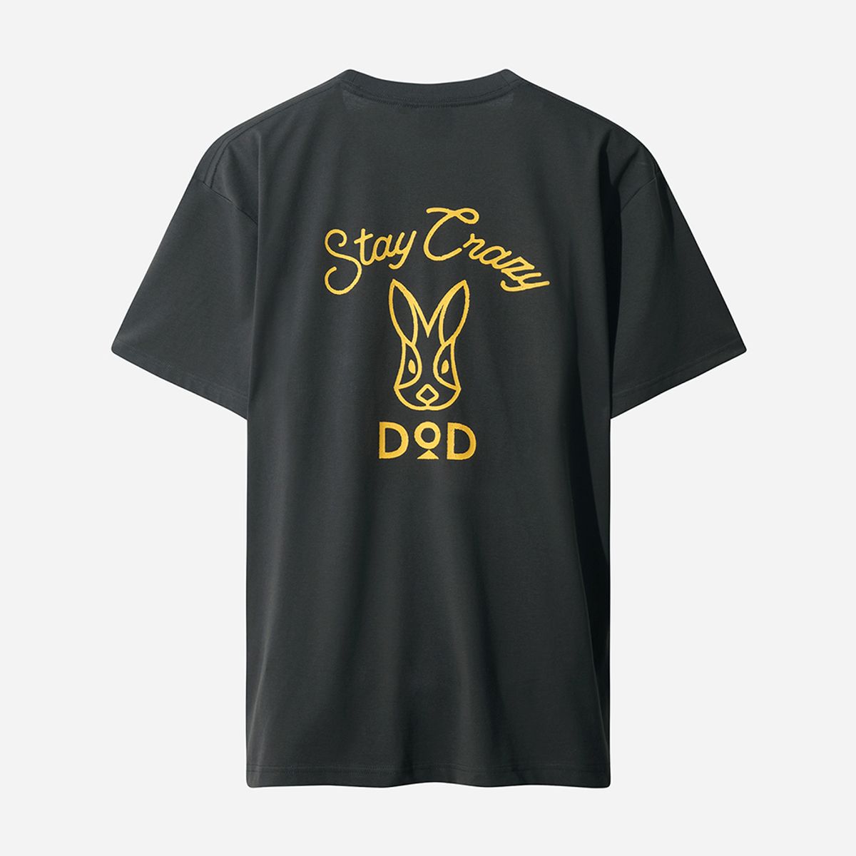 디오디(DOD) 스파이스업 라운드그래픽 반팔 티셔츠 남자(D.CHARCOAL GREY)