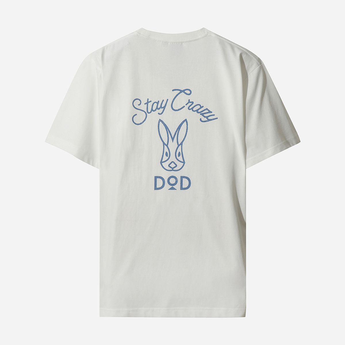 디오디(DOD) 스파이스업 라운드그래픽 반팔 티셔츠 남자(OFF WHITE 2)