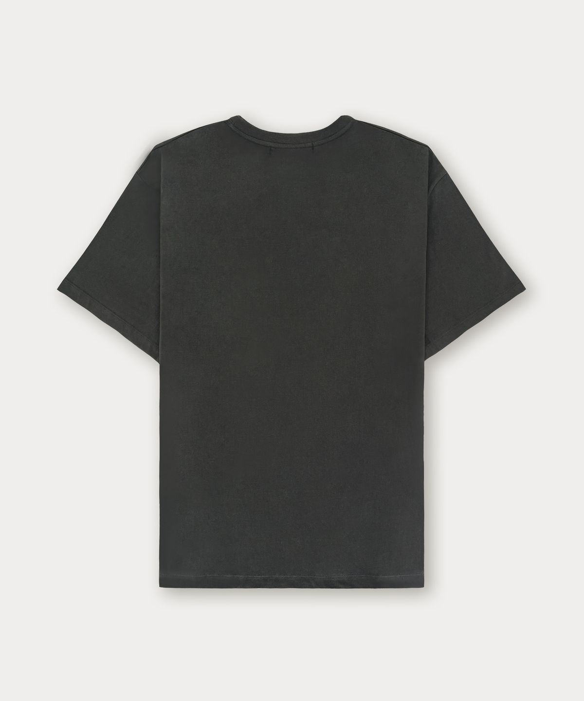 썸웨어버터(SOMEWHEREBUTTER) Summer Butteree Over-Fit Top - Charcoal